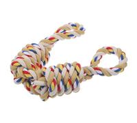 VILLFUL Dog for Large Breeds Woven Rope Design for Interactive Play Health Cleaning Destructive Behavior Prevention present for Dogs
