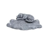 VILLFUL Dog Memorial Stone for Garden Pet Grave Stone Headstones for Graves Dog Memorial Headstones Pet Headstone Dog Grave Marker Pet Memorial Markers Resin Pet Gravestone Memorial Stones