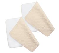 VILLFUL Dog Pee Pad Washable 2pcs High Absorbency Cotton Mats for Small Pets Perfect for Pet Cage Training