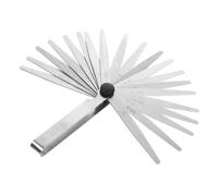 VILLFUL Dual Marked Metric and Imperial Steel Feeler Gauge for Gap Measurement Corrosion-resistant Tappet and Spark Plug Thickness Tool Protective Bound Cutters for Engineers and Mechanics