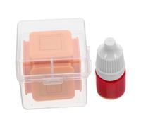 VILLFUL Early Education Seal Early Learning Tools Self-Inking Stamp Handwriting Line Teacher Stamp Preschool Teaching Tools Abs Yellow