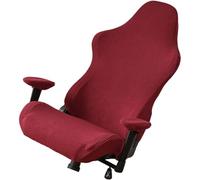 VILLFUL Elastic Gaming Chair Protector with Foldable Design Stretchable Computer Chair Cover Washable Seat Wrap for Home and Office Use