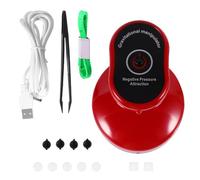 VILLFUL Electric Scraping Therapy Machine with Suction Levels Portable Body Cupping Massager for Meridian Massage and Fatigue Relief Lightweight Gua Sha Tool with LCD Display and Rounded