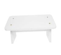 VILLFUL Ergonomic Anti-Fatigue Foot Rest Mat with 30cm Warm White Slant Surface, Small Under Desk Foot Placing Stool for Office and Home Use