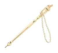 VILLFUL Ergonomic Metal Torah Pointer for Bible Reading Comfortable Non-slip Finger Tool for Accurate Scripture Guidance Gold Finger Yad for Mitzvah and Wedding