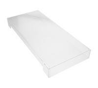 VILLFUL Extra Large Acrylic Keyboard Protector, Clear Scratch-Resistant Cover for Desktop Computer Keyboards