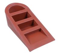 VILLFUL Extra Large Rubber Door Stopper Wedge for Home Garage Warehouse Heavy Duty Door Slam Preventer No-Tool Installation Stops for Various Types