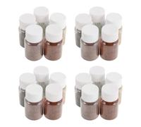 VILLFUL Five-color Soil Sample Set in Vials, 5 Bottles Per Set, Scientific Experiment Soil Samples for Classroom Laboratory and Academic Projects