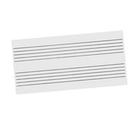 VILLFUL Five-line Soft Whiteboard Teaching Staff Piano Stuff White Board for Magnetic Whitebaord Music Notebook Personal Whiteboard for Students Music Rubber