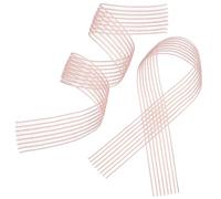 VILLFUL Flat Shoe Stretch Ribbon 2Pcs Invisible Elastic Bands for Ballet Shoes and Dance Shoes Versatile Use Women