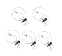 VILLFUL Fly Shaped Cat Wand Head Replacement Interactive Teaser Attachment for Kitten Chasing Lightweight Safe Materials Gentle Pets and Furniture Easy to Install