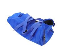 VILLFUL Foldable Cat Grooming Sling Bag for Nail Trimming and Bathing Portable Holder to Prevent Scratching and Biting Stress-reducing Pet Wrap for Vet Exams and Home Use Blue