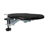 VILLFUL Folding Computer Desk Armrest Extender with Elbow Support Non Drill Ergonomic Arm Wrist Rest for Office and Gaming Lightweight Portable Arm Support for Comfortable Work and Play