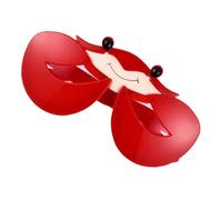VILLFUL Funny Crab Sunglasses for Summer Parties Lightweight Tropical Eyewear for Beach Celebrations Quirky Luau Props Comfortable and Eye Catching Novelty Glasses for Themed Events
