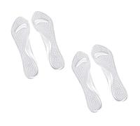 VILLFUL Gel High Heel Insoles and Full Cushion 2 Pairs with Non-Slip Foot Arch Support Comfortable Gel Shoe Pads for Leather Shoes and High Heels for Everyday Use