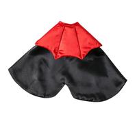 VILLFUL Halloween Dog Cloak Costume Soft Vampire Cape for Dogs and Cats Comfortable Pet Halloween Costume with Stand-up Collar Party Cloak for Festive Cosplay and Holiday Photos