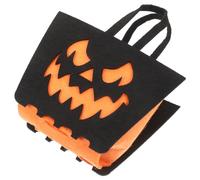 VILLFUL Halloween Treat Bags Non Woven Candy Pouches with Cartoon present Bags for Halloween Party Favors Safe for Eye Catching