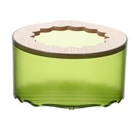 VILLFUL Hamster Sand Bath Box Skid Pet Bath Container for Hamsters Chinchillas and Other Animals Easy to Clean and Assemble Elegant Design for Home Decor