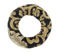 VILLFUL Handmade Brocade Art Silk Singing Bowl Pad Round Shape Meditation Cushion for Sound Bowls Display for Home Decor