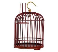 VILLFUL Hanging Bird Cage for Small Animals Elegant Durable Construction Multi Functional Enclosure for Crickets Hamsters and Birds Pet Decor
