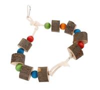 VILLFUL Hanging Parrot Chewing for Birds Safe Non Toxic Material Sturdy Bite Resistant Design Comfortable Grip Bird Cage Hanging for Parakeets and Parrots