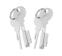 VILLFUL Heavy Duty Zinc Alloy Refrigerator Door Lock 22mm Cylinder 2 Keys for Freezer, Glass Display Cabinet, and Safety Cabinet Security