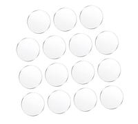 VILLFUL High Transparency Acrylic Circle Blanks 6CM Round Sheets 15pcs Acrylic Discs