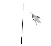 VILLFUL Indoor Outdoor Cat Toy 1.8m Fishing Pole Interactive Teaser Stick for Kittens