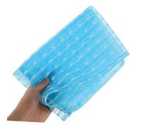VILLFUL Korean Exfoliating Washcloth Nylon Body Scrubber with Jacquard Weave for Shower Bath Long Strip Design for Back Scrubbing Soft Towel for Men and Women