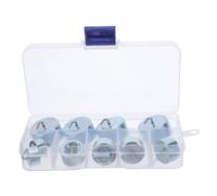 VILLFUL Laboratory Hook Weights High Precision Hanging Calibration Weights for Physics Mechanics Experiments with Compact Storage Case Teaching Instrument for School and Lab Use