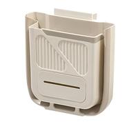 VILLFUL Large Capacity Hanging Kitchen Compost Bin Collapsible Cabinet Door Trash Can for Food Waste Space-saving Kitchen Hanging Waste Basket Easy to Clean and Convenient for Home Use