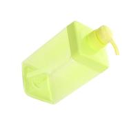 VILLFUL Large Capacity Pump Lotion Bottle Green Portable Empty Wash Shampoo Dispenser for Travel Home Hotel Use Refillable Emulsion Container with User-friendly Screw Pump