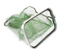VILLFUL Large Capacity Rectangular Fishing Net with Alloy Rim and Nylon Mesh, Portable Fish Storage Bag for Outdoor and Saltwater Use, Prevents Fish from Escaping