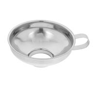 VILLFUL Large Wide Mouth Stainless Steel Funnel for Kitchen Use Smooth Flow Design for Filling Bottles Jars and Canning for Oil Sauces Salad Dressings and Farmhouse Canister