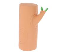 VILLFUL Latex Squeaky Dog Chew Realistic Tree Branch for Interactive Play Durable Latex for Small Dogs Puppies Promotes Oral Health and Engaging Chewing Fun