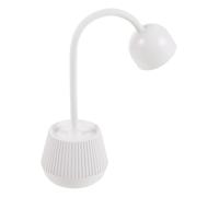 VILLFUL LED Nail Table Light UV Gel Nail Lamp with Flexible Gooseneck Adjustable Intensity for Fast Drying Manicure Professional Art Tool