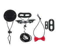 VILLFUL Lizard Leash for Pet Reptiles Includes Valentine's Day Hat and Bowtie for Lizard Party Costumes Made of Material for Everyday Use