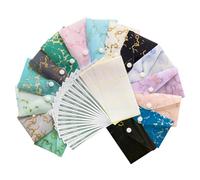 VILLFUL Marble Pattern Cash Budget Envelope with Envelopes Budget Tracking Sheets Stickers Lightweight Portable Money Organizer for Expense Management and Savings Planning
