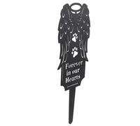 VILLFUL Marker Dog Cat Grave Stake Memorial Garden Decorations Metal Pet Memorial Stake