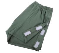 VILLFUL Men's Side Open Post Surgery Pants for Disabled Elderly Comfortable Adult Underwear with Wear-Resistant Easy to Wear and Remove for Bedridden Care Lightweight and Breathable Green
