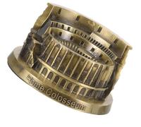 VILLFUL Metal Colosseum Model Ancient Rome Figurine Desktop Decor