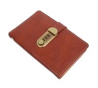 VILLFUL Money Saving Challenge Binder with Pockets with Password Lock, 100 Envelopes, Pu and Pp Material, Portable Multifunctional Storage and Tickets for Cards, Tickets, and Invoices