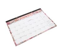 VILLFUL Month Hanging Wall Calendar with Floral Design English Monthly Layout for Home Office School Minimalist Space-saving Planner for Long-term Schedule Management