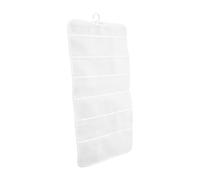 VILLFUL Multi-Compartment Hanging Organizer Pouch for Hairpins Hair Bows Jewelry Storage Wall-Mounted Holder with Sections for Accessories Display and Convenient Use