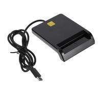 VILLFUL Multi-function Smart Card Reader USB Type-c High-speed Data Transfer Compatible with Ic Cac Sim Cards for Windows Vista Portable and Lightweight Design