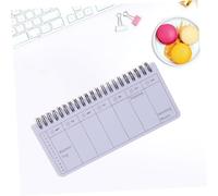 VILLFUL Multi-function Weekly Academic Planner Notebook for Students and Office Workers Portable Tearable Coil-bound Organizer with Home Accessory Design for Study Schedule and Memorandum