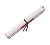 VILLFUL Multi-Function Xuan Paper Roll for Calligraphy Creation and Office Decoration, Professional Rice Paper Scroll for Painting and Writing, Silver Colour, Wall-hangable Calligraphy