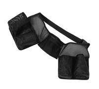 VILLFUL Multifunctional Zippered Tool Waist Bag with Adjustable Belt for Cleaners and Electricians Efficient Organizer Pouch with Multiple Compartments Ergonomic Work Belt for Tools Unisex