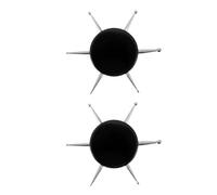 VILLFUL Nail Art Dotting Tools Time Saving and Long Term Use 2pcs for Women, Acrylic and Stainless Steel Multi Dotting Pens with Circular Tips for Special Events and Daily Life