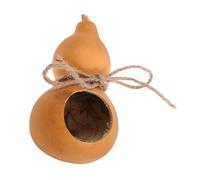 VILLFUL Natural Gourd Hamster House Safe Gourd-shaped Hideout for Animals Comfortable Sleeping Bed Cooling Nest for Hamsters Mice and Other Pets
